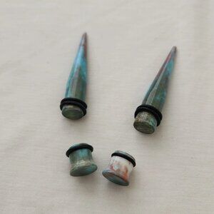 7/16" / 11mm tapers + plugs set from Spencer's